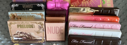 Моя коллекция теней для глаз, часть II: палетки (люкс)