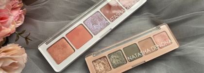 10 макияжей с Coral Palette by Natasha Denona, поиск дюпов и схожих по духу палитр