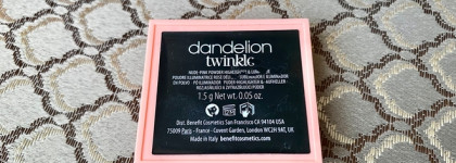 Повторила и ещё повторю: любимый хайлайтер Dandelion Twinkle от Benefit
