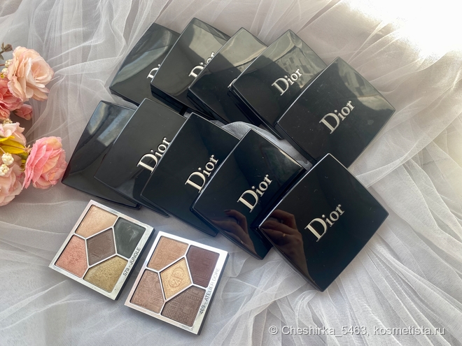 Dior / Пятицветные тени для век 5 couleurs couture: моя коллекция люкса ...