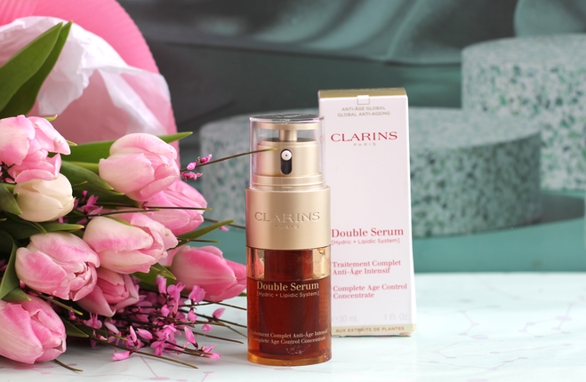 Clarins Double Serum Complete Age Control Concentrate на коже 40+. Неоднозначный продукт и мнение