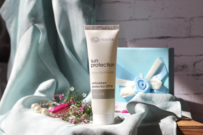 Гельтек Гель-праймер Antioxidant protection primer SPF 30 - реальный ...