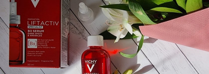 Vichy Liftactiv Specialist B3 сыворотка против несовершенств. Результат на коже 40+