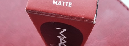 Ох... горячо! MAC Macximal Matte Lipstick в оттенке 602 Chili