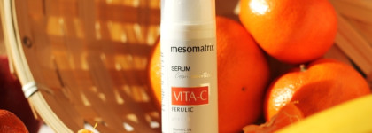 Двойной удар по пятнам постакне. Сыворотка для лица с витамином С и феруловой кислотой Vita-C Ferulic Mesomatrix