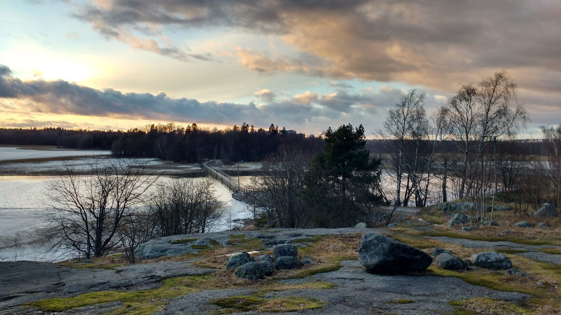 Природа в черте города Espoo, фото мои