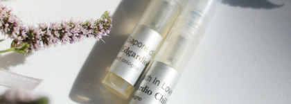 Edgardio Chilini: No Faith In Love Extract Cologne и Sapore di baci Extract Cologne - моё мятное путешествие