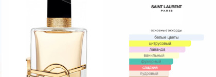 Libre Yves Saint Laurent - беж, миндаль и лаванда