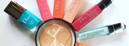 Aruba blue c Dior lip maximizer в оттенке 011 pool blue 2018