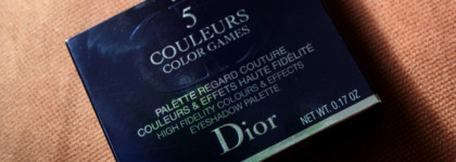 Осенний теннис с палеткой Dior Color Games 5 Couleurs Eyeshadow в оттенке 897 Sprint