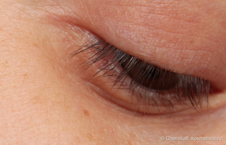 Ресницы без туши