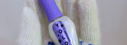 Лак для ногтей Yolo base+care 181: зимняя нежность в лёгком оттенке