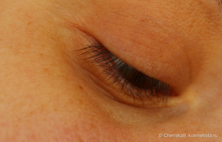Ресницы без туши
