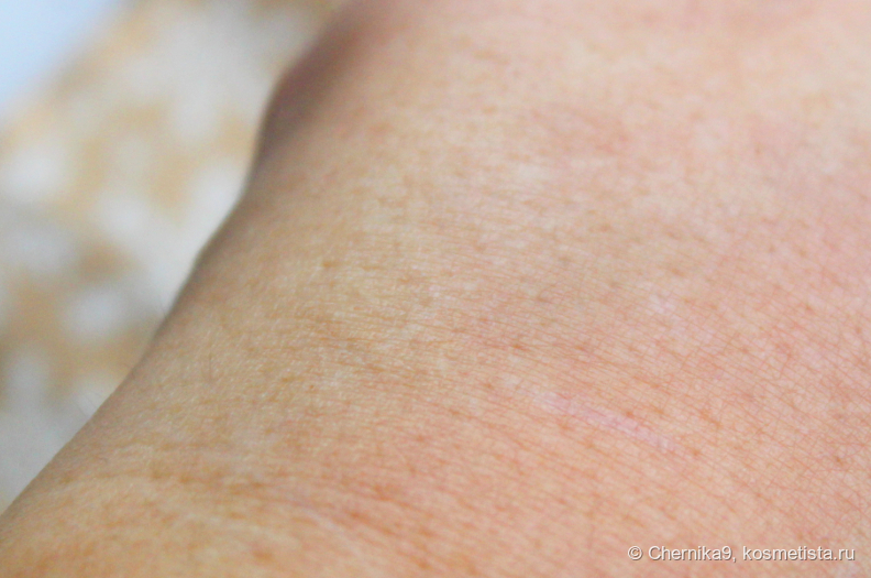 Кожа после применения