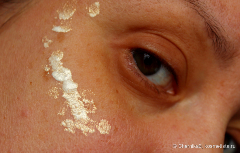 Неразмазанный хайлайтер