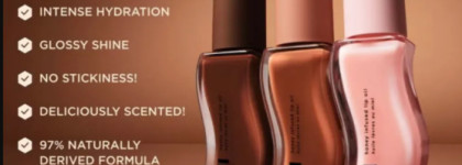 Мой карамельный уют с маслом для губ Gisou Honey Infused Lip Oil в оттенке Sticky Toffee