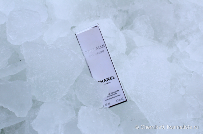 EDT Chanel Cristalle Eau Verte: не зимний кристалл, обманчивая свежесть, перебивающая снег