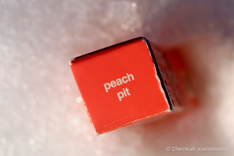 Название оттенка на коробочке