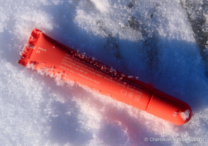 Тинт обратная сторона с названием оттенка