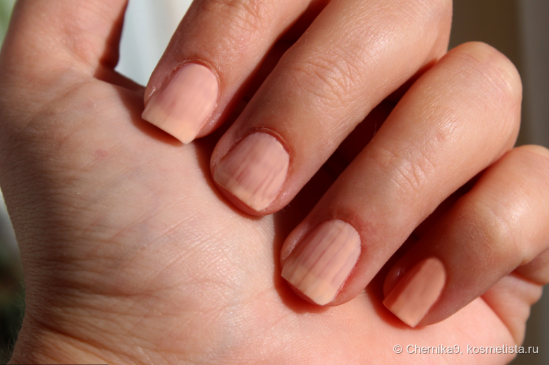 1 слой на солнце: полоски и неровности заняли всё пространство