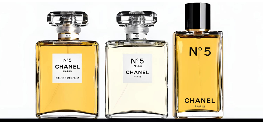 Новые и старые версии разных флаконов Шанель