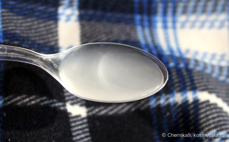 Цвет и текстура шампуня