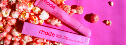 Rhode peptide lip tint в оттенке Jelly Bean старая версия 2023: моя праздничная блестяшка