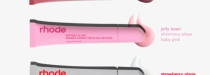 Rhode peptide lip tint в оттенке Jelly Bean старая версия 2023: моя праздничная блестяшка