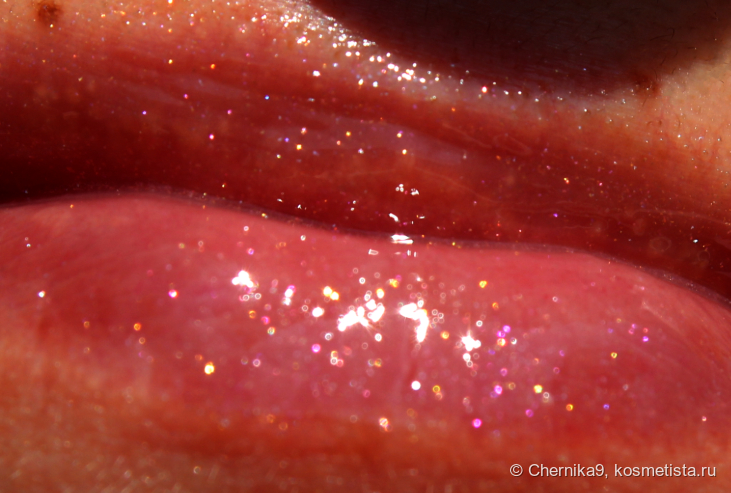 На солнце крупно