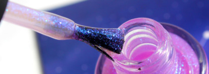 Космос из детства с лаком для ногтей Eva mosaic fashion color в оттенке 416