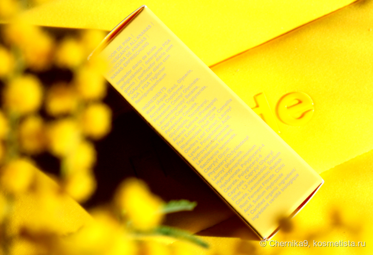 Состав на коробочке