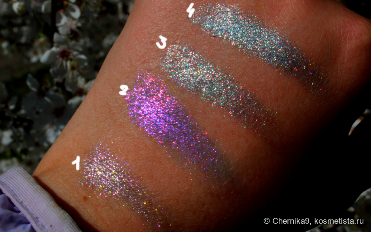 Оттенки с номерами