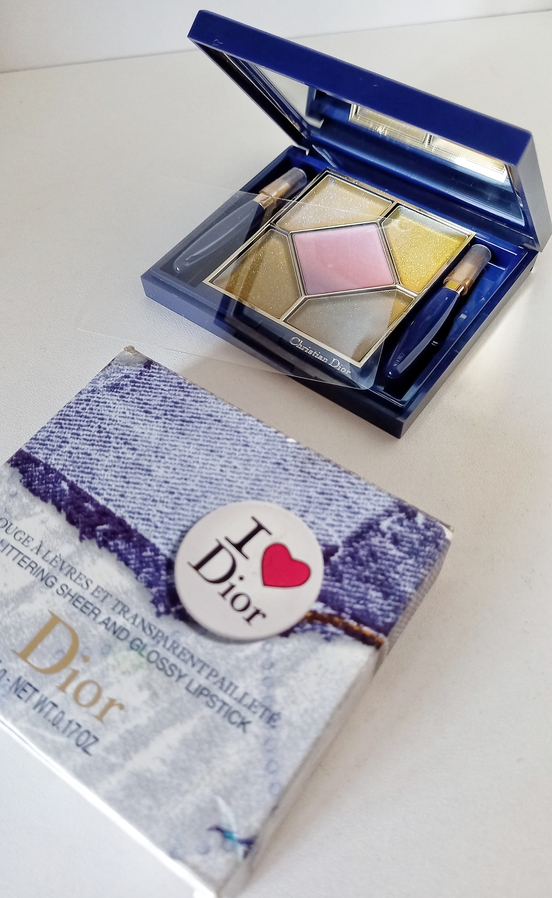Christian Dior I Love Dior palette glittering sheer and glossy lipstick ' 2002s
