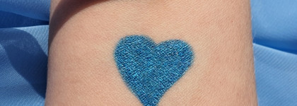 Цвет настроения sky high с карандашом для глаз Gosh velvet touch eye liner waterproof