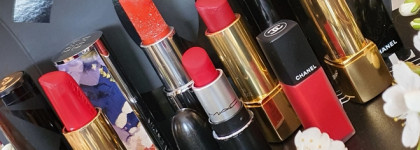 Моя коллекция красных помад