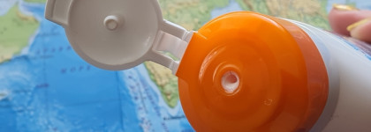 Санскрин для всей семьи. Дёшево, практично, надежно. Новинка от Garnier Детское солнцезащитное молочко для тела. Ambre Solaire Lait Kids