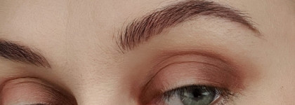 Фото урок макияжа в красных тонах