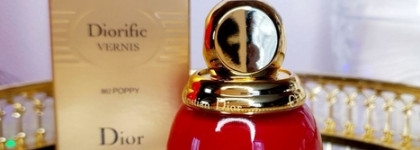 Новинка. Лак для ногтей из Рождественской коллекции Dior Diorific Vernis Christmas Holiday2021/2022, 862 Poppy