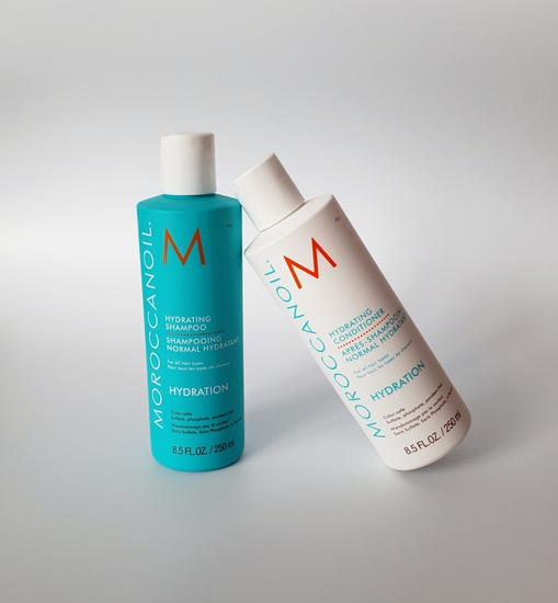 Увлажняющий уход за волосами Hydrating Moroccanoil и мощная электризация