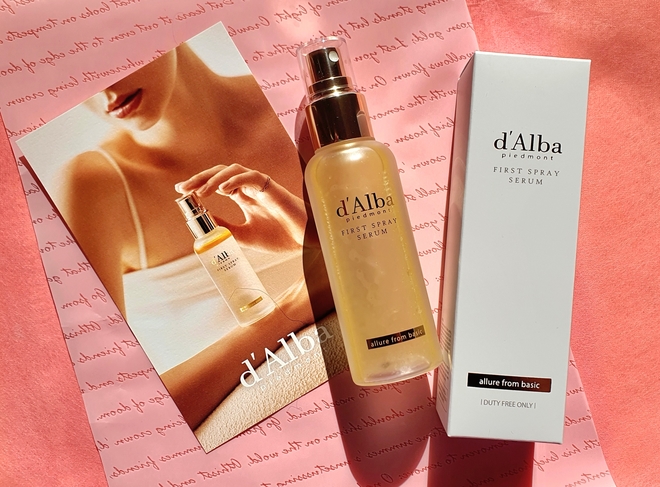 Шикарная мультифункциональная спрей сыворотка White Truffle First Spray Serum d'Alba