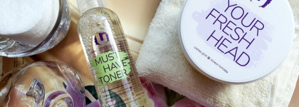 Маска для кожи головы и тоник для лица от бренда The U