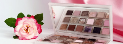 Моя прелесть Huda Beauty Rose Quartz. Варианты макияжей