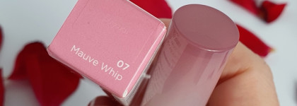 Самый крутой ультраглянцевый бальзам для губ Rom&nd Glasting Melting Balm в оттенке 07 Mauve Whip и 05 Nougat Sand