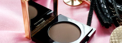 Идеальные тени для макияжа бровей и глаз YSL velvet crush eyeshadow fall. Оттенок 33 unconventional brown