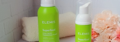 Пенка, которая хорошо справляется с макияжем Elemis superfood cica calm cleansing foam