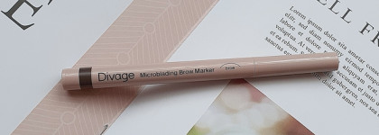 Очень стойкий водостойкий маркер для бровей Divage Microblading Brow Marker 3
