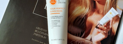 Защита от солнца и лифтинг: Your Perfect Sunscreen SPF 50+ от Skinjestique для лица, шеи и декольте
