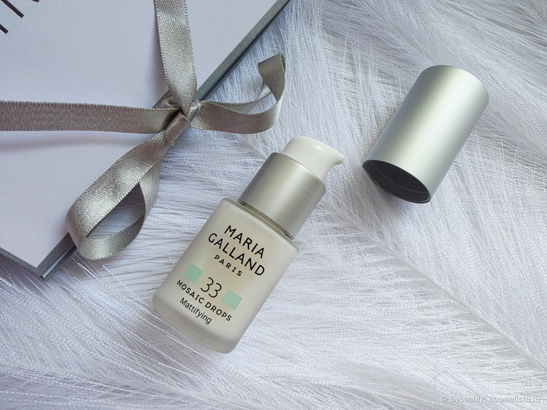 Сокровище лета: матирующий Эликсир «Баланс» 33 Mosaic Drops Mattifying Maria Galland