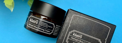 Успокаивающий и увлажняющий крем Midnight Blue Calming Cream от бренда Dear, Klairs
