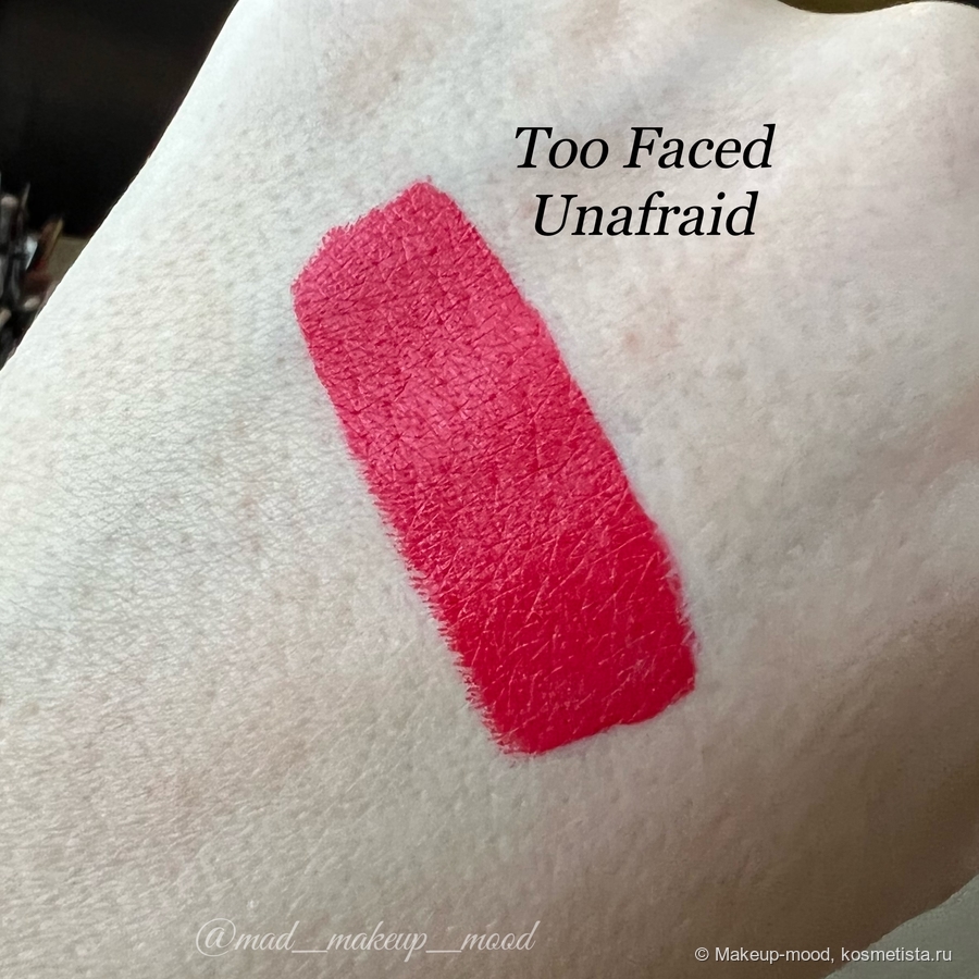 Too Faced Lady Bold: Unafraid